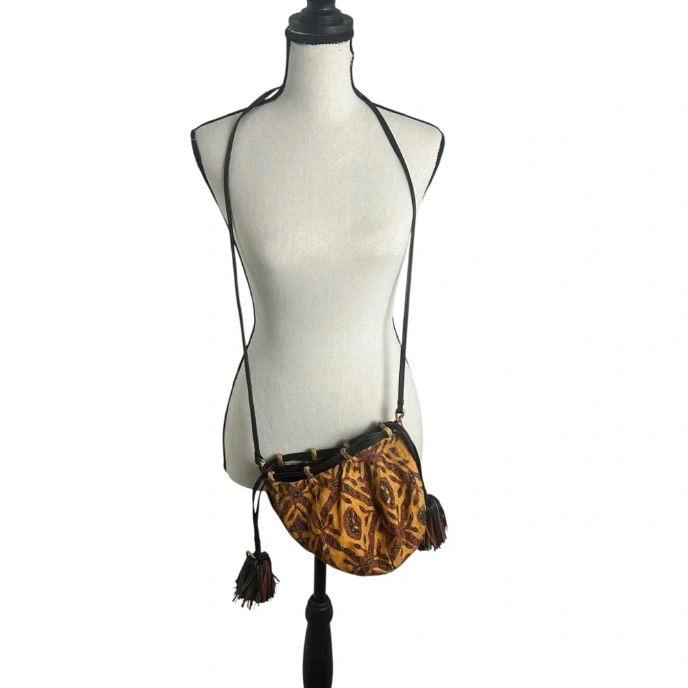 Ulla Johnson Ochre Bohemian Brea Bag EUC - Picture 13 of 16